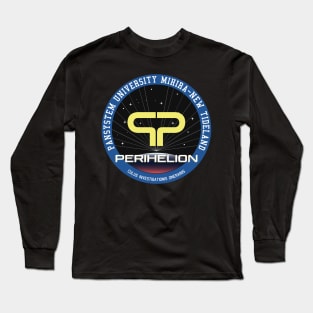 Murderbot Diaries Perihelion Crew Patch Fan Art Long Sleeve T-Shirt